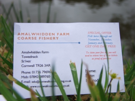 Free fishing voucher